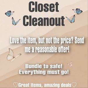 ♡ Closet Clean-out ♡